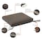 Classic Accessories Ravenna Water-Resistant Patio Chair Seat Cushion, 18 x 18 x 2 Inch, Dark Taupe 62-176-011001-EC - alternate 9